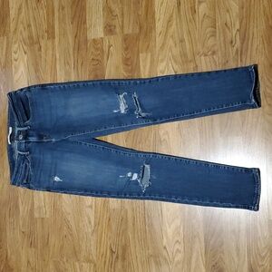 Levi's 711 Skinny Womens Distressed Jeans Size 27 (Length 30)